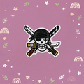 Patch Brodrie: Zoro Skull One Piece ☠️🏴‍☠️